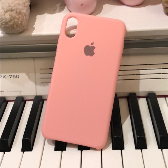 Accessories - Light Pink Apple Case for iPhone XS Max